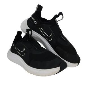 Nike Flex Plus G5 Boys Pre-owned Black React Slip-on Sneakers - sz. 6 1/2Y